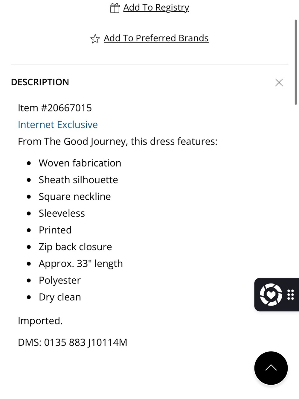 The Good Journey Sleeveless Navy Blue Abstract Print Mini Dress - NWT - Picture 5 of 14